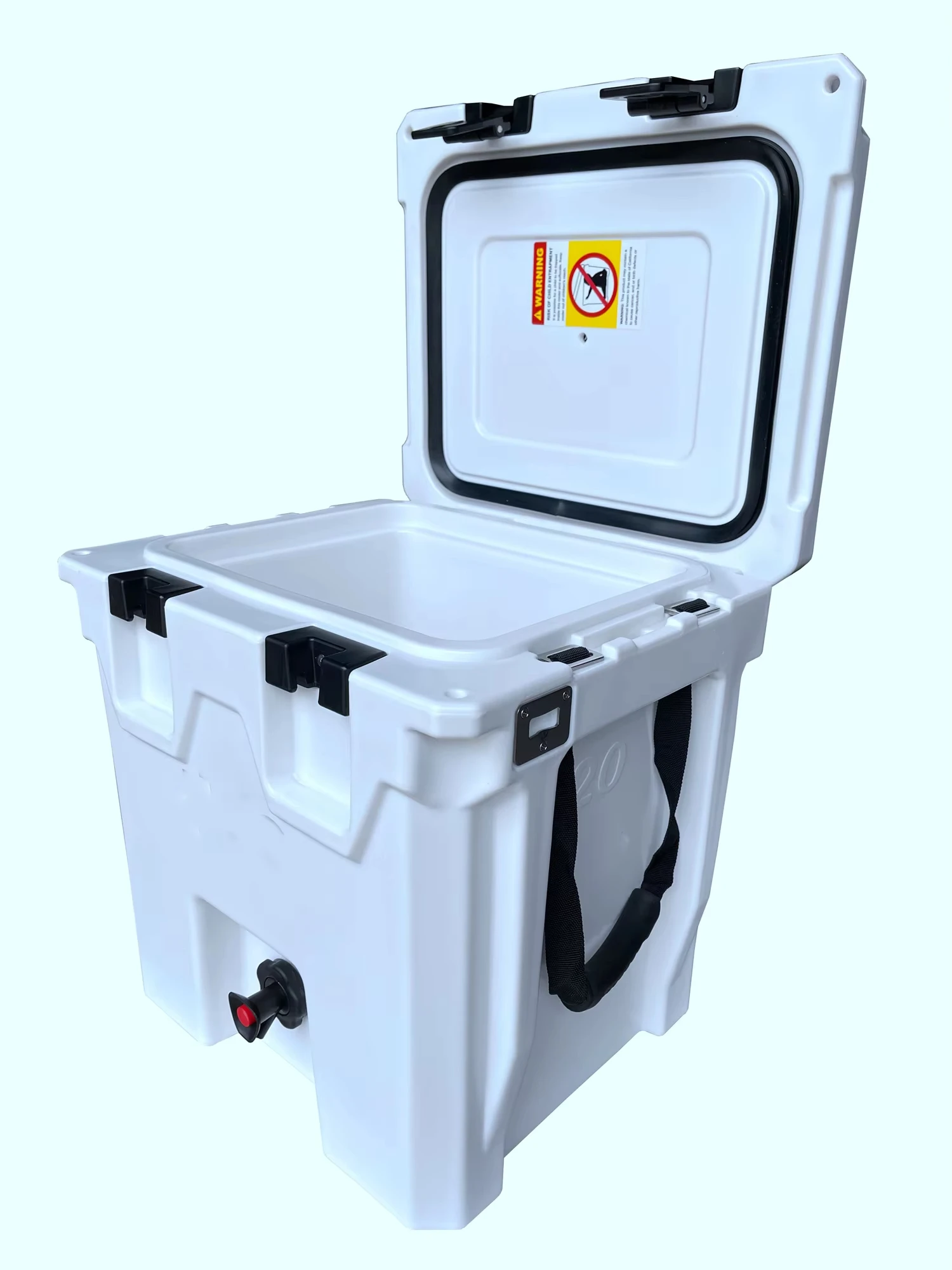 Commodity Cooler Square Ice Food Beer Cooler Box Fish Camping Hard Multifunction Rotomolded Coolers Box