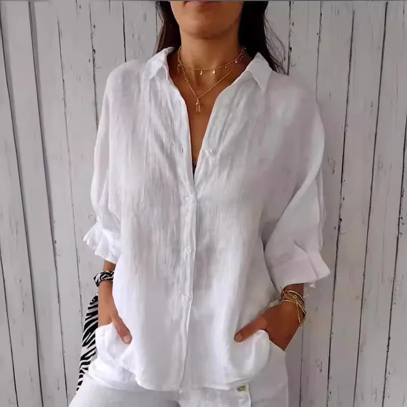 Women Blouses Women Shirts Fashionable Medium Elasticity Polyester Pullover Summer Top Summer Hot Stylish Comfy