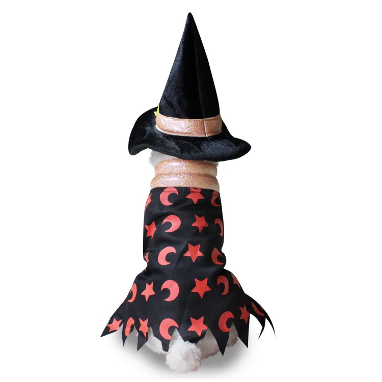 High Quality Pet Clothes Cat Costume Cosplay Prisoner Dog Costume with Hat Pet Halloween Christmas T-shirts
