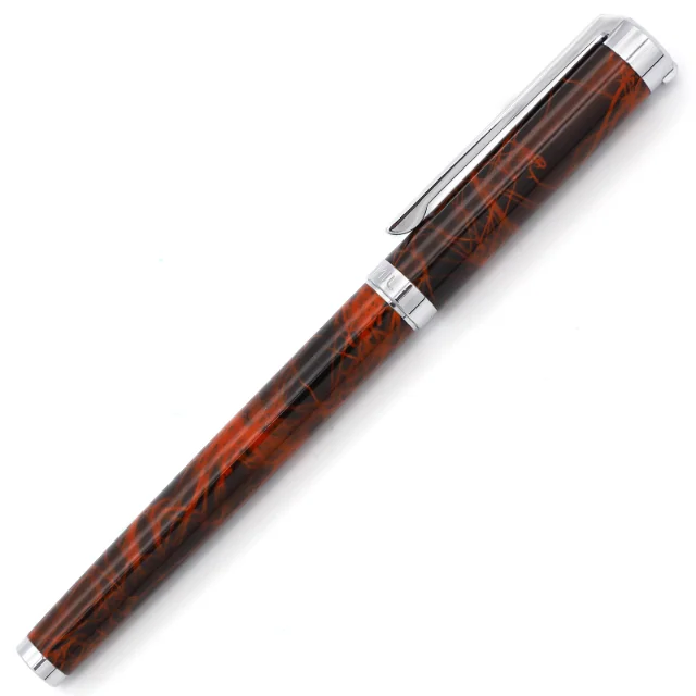 Jinhao 155 хромированная пластина авторучки с логотипом под заказ для офиса