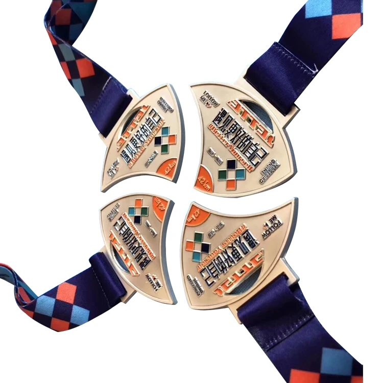 Памятная лента из металлического сплава для марафона оптом