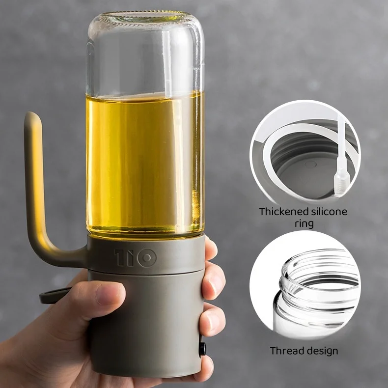 250ml Oil Dispensers Olive Oil Sprayer Mister for Air Fryer Salad Baking Cooking Wine Vinegar Soy Sauce Oil Spray Bottle