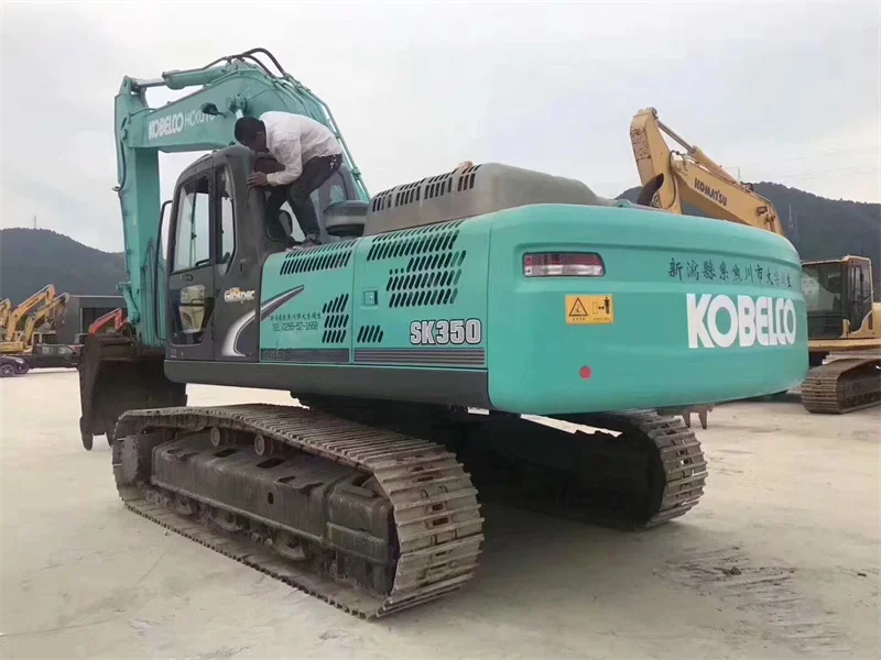 Original Kobelco Sk350,Second Hand 35tons Kobelco Sk350d Sk200 Sk210 Sk260 Sk70 Sk75-8 Used Excavator