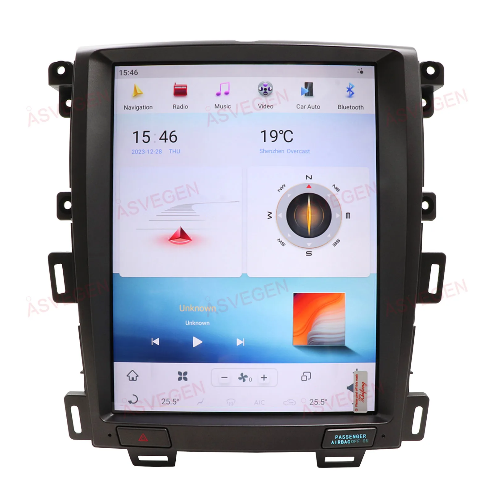 12 1 ' заводская цена высокое качество Жесткий автомобильный монитор для Ford Edge 2010-2013 смарт-радио и DVD-плеер