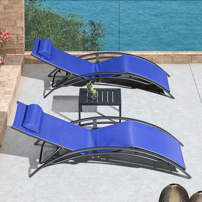 Outdoor Furniture Swimming Pool Chair Sun Loungers Leisure Beach Chair