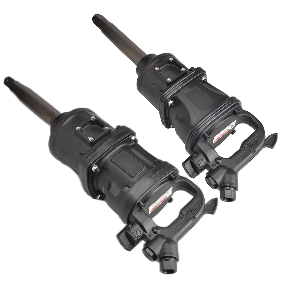 1-Inch Lightweight Truck Wrench Strong Torque Pinless Construction Air Impact Wrench for Truck Use