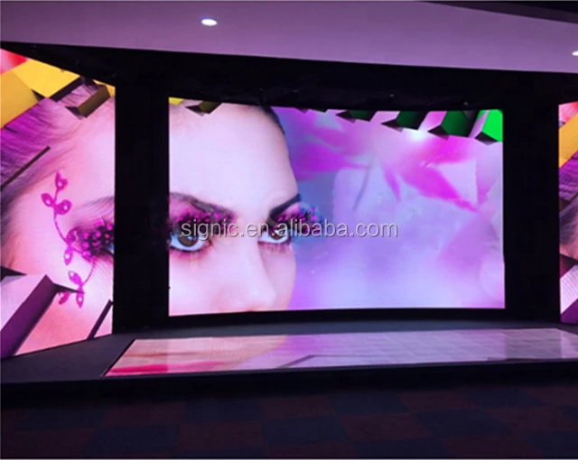 Indoor High Resolutions Rental Type LED Display Video Wall Ultra Slim Cabinet Stage LED Pane P2 P2.5 mm Rental Cabinets Panels