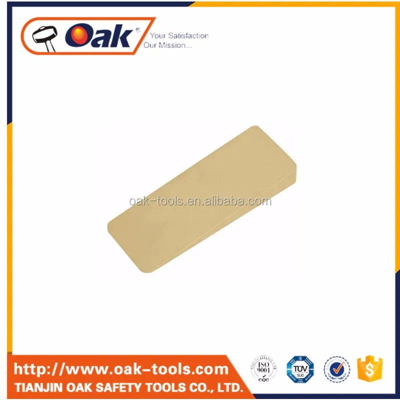  high quality explosion-proof hand tools aluminum bronze round corner flange wedge