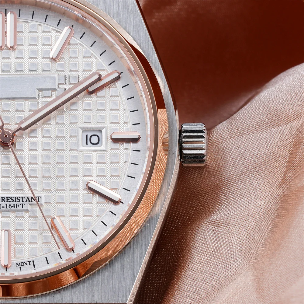 Llimited Edition Stainless Steel Dome Glass Chinese Automatic Watches Men Wrist