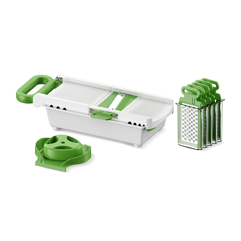 Hot selling vegetable slicer 6 blade kitchen grater cutter slicer