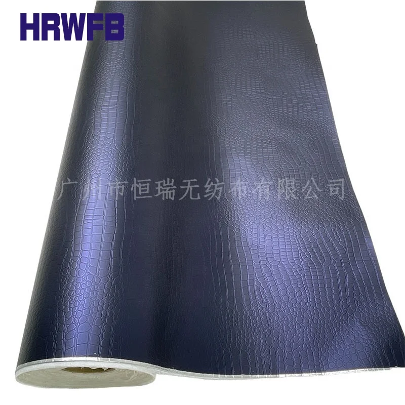 Chinese factories Hot selling Pvc Paper for inding Woven fabric non Paper Tray Craft for Shopping bag