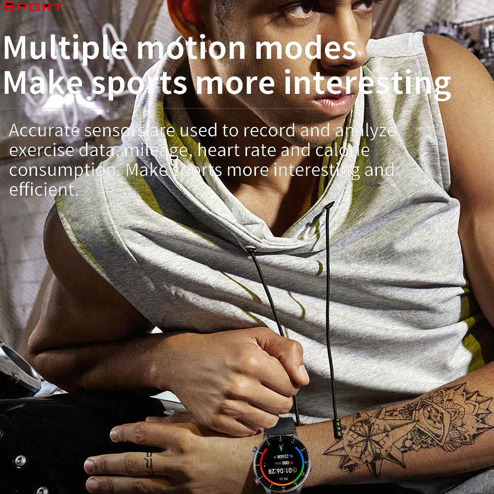 Eseed NY19 1.3 inch 360*360 High Solution Screen Reloj Smart Watch IP68 Waterproof Smartwatch for Men Women OEM 2022