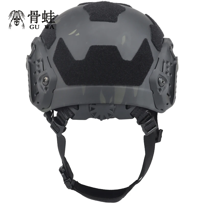 FAST MH полная защита издание без отверстия камуфляжная версия Американский Тактический шлем поле CS на открытом воздухе велосипедного оборудования
