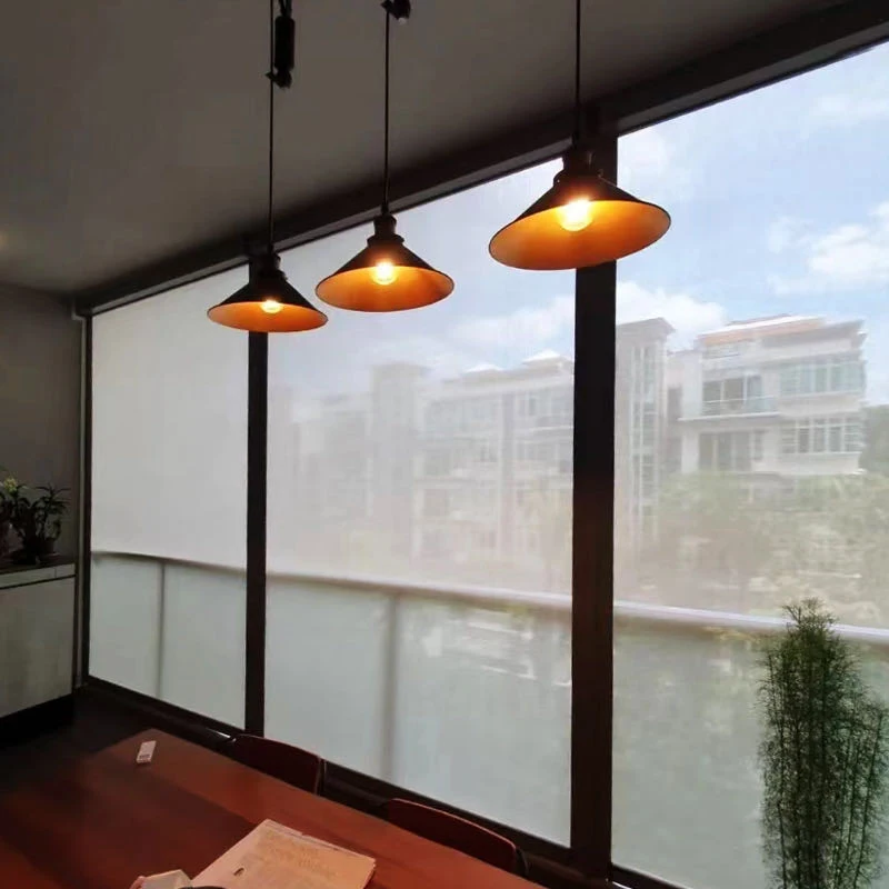 Vertical Blinds Roller Blackout Fabric Curtain Home Decor Window Shading Roller Blind