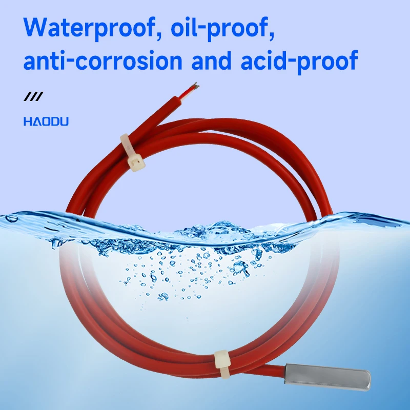 OEM ODM Customized DS18B20 Thermostat PT100/PT1000 RTD Temperature Sensor Probe  Temperature sensor for oven