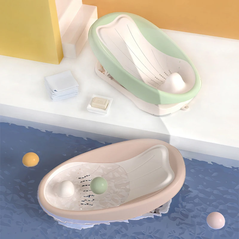 babi bath tub set soft PP&TPE baby bath tub seat plastic infant bath support