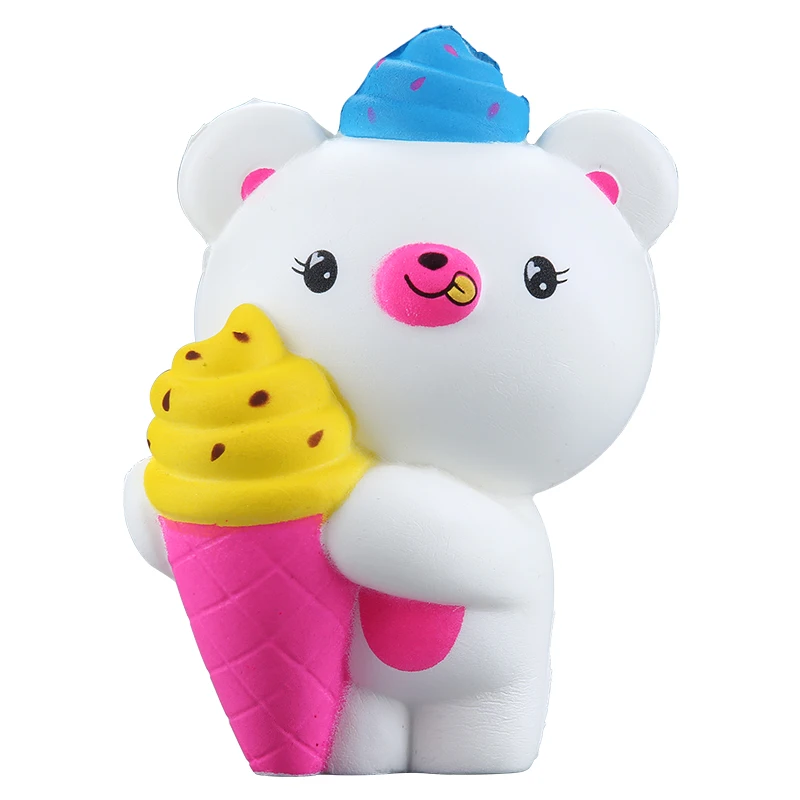 PU bear animals Squishy Toy Hot Selling Decompression Squeeze Toy PU Stress Ball Sport Toys