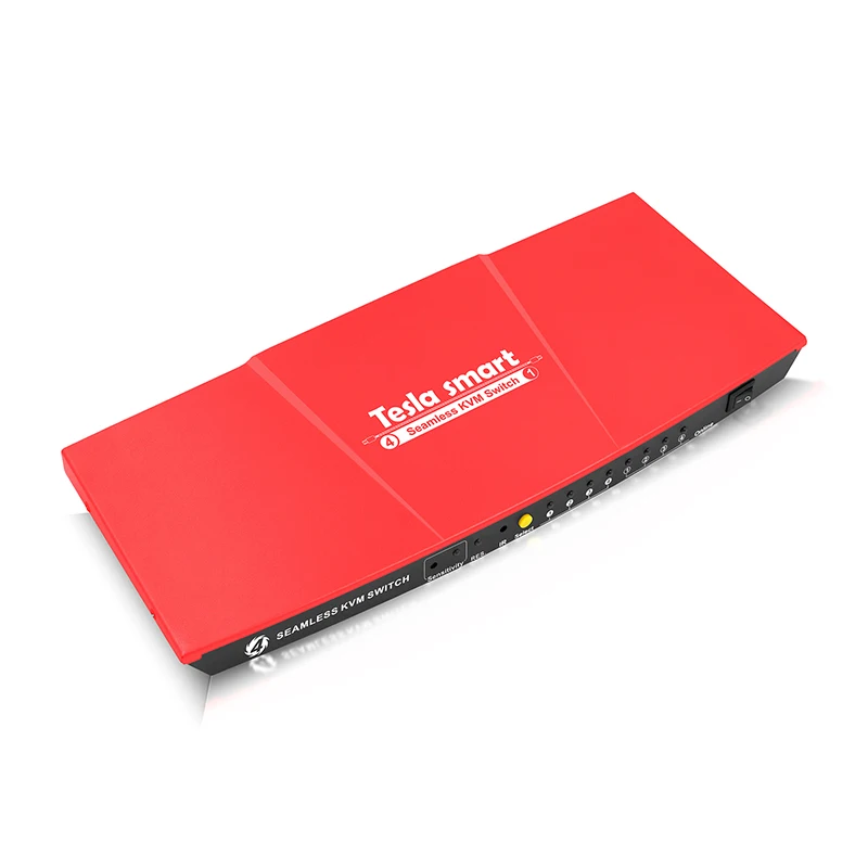 TOP PIP 4 Ports RS232 Kvm Switch Usb 2.0  Seamless switch