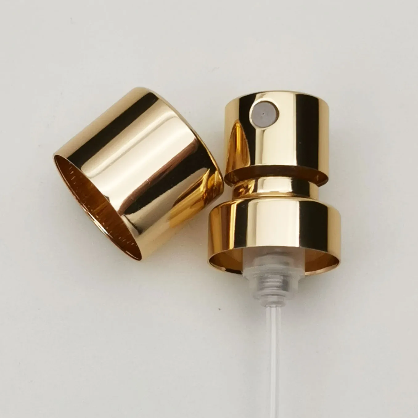 FEA 15MM 18mm 20mm gold  sliver luxury product perfume pump crimp sprayer