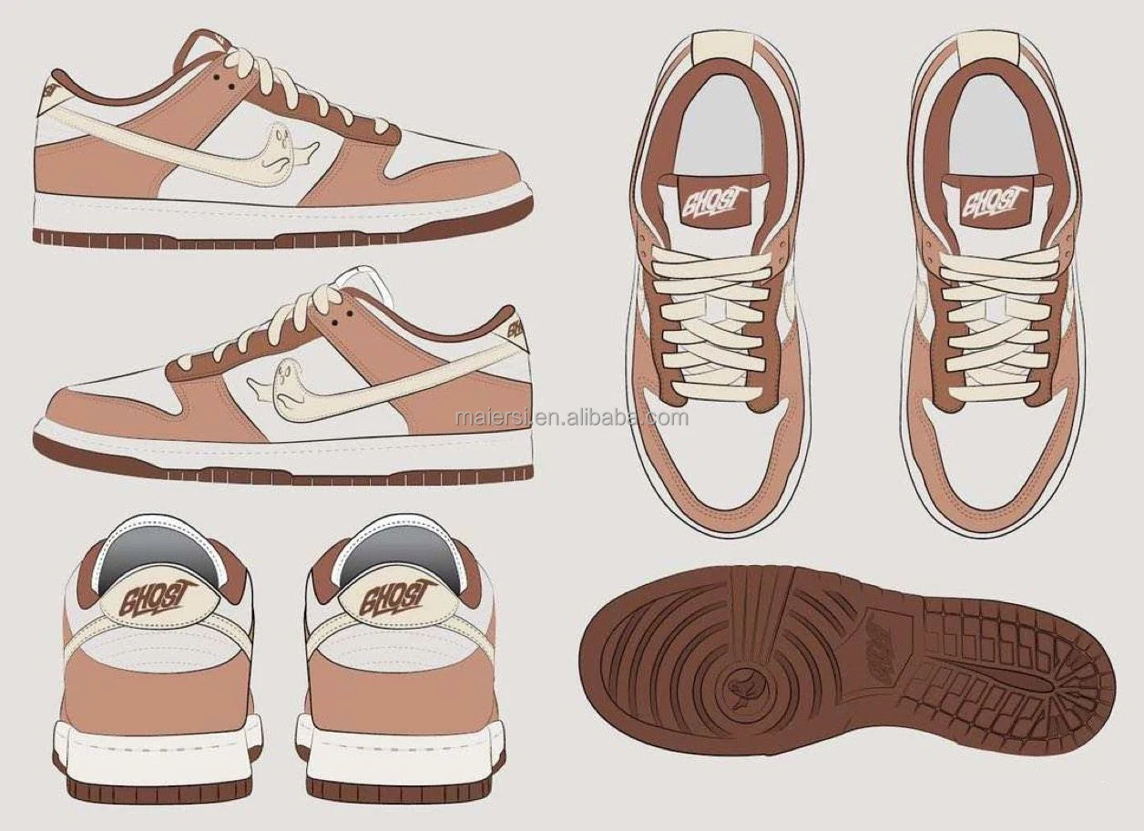 Unisex Designer Shoes Customized Manufacturers Retro  Low Cut Genuine Leather split basketball shoes