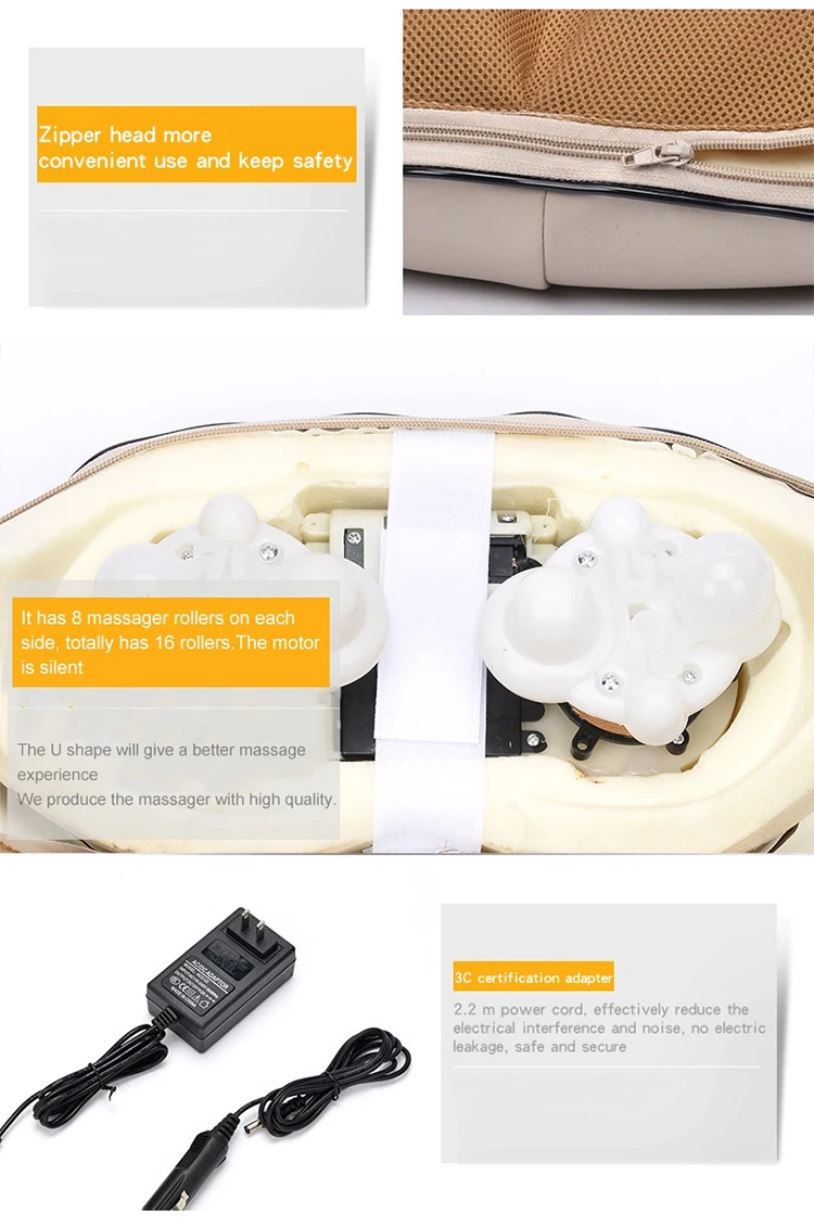  Masaje De Cuello Y Espalda Electric Shiatsu Neck And Nack Massage &