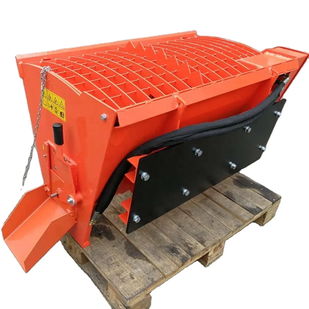 feed crusher and mixer  grinder machine with bucket Skid steer hydraulic Concrete Mixer Bucket