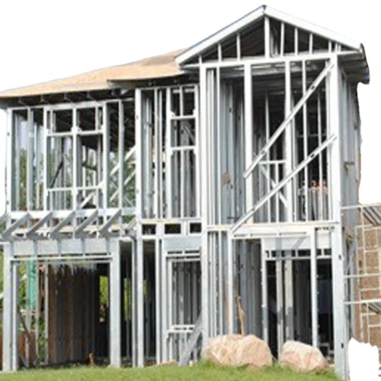 resort prefabricated light steel house prefab house