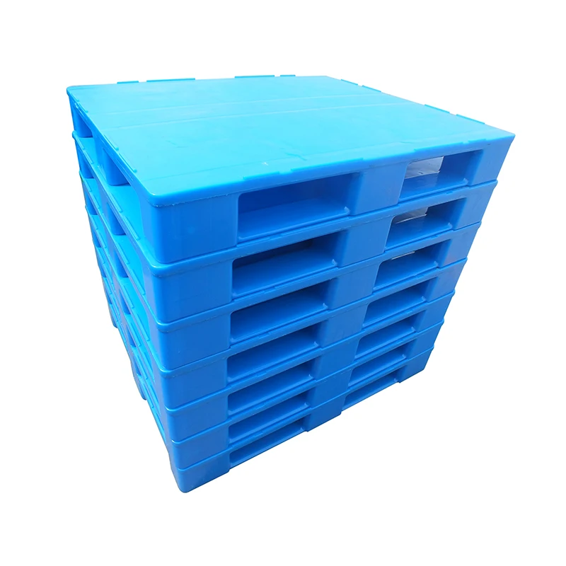 Оптовая Продажа с фабрики гигиенический Европейский поддон из полиэтилена HDPE твердая плоская палуба Сверхмощный Односторонний полипропиленовый материал 4-сторонний вход