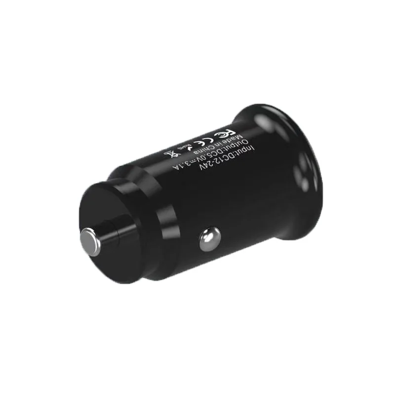 
High Quality Mini Dual USB 2.1A Mobile Phone Car USB Charger for samsung for iphone smartphone USB Charger 