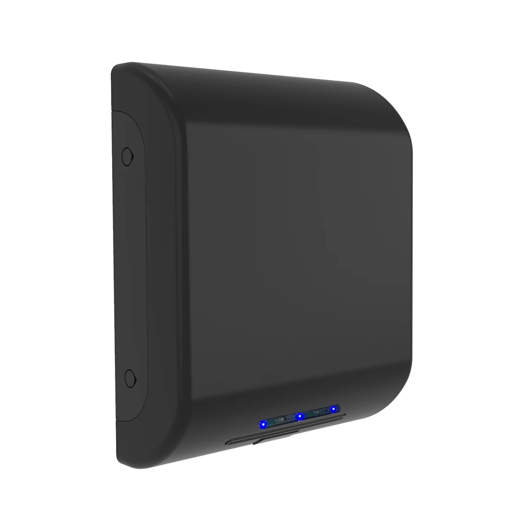 W-329S1 Stainless Steel Black Painting Side-adjusting Automatic High Speed UV Hand Dryer with HEPA filter 10cm