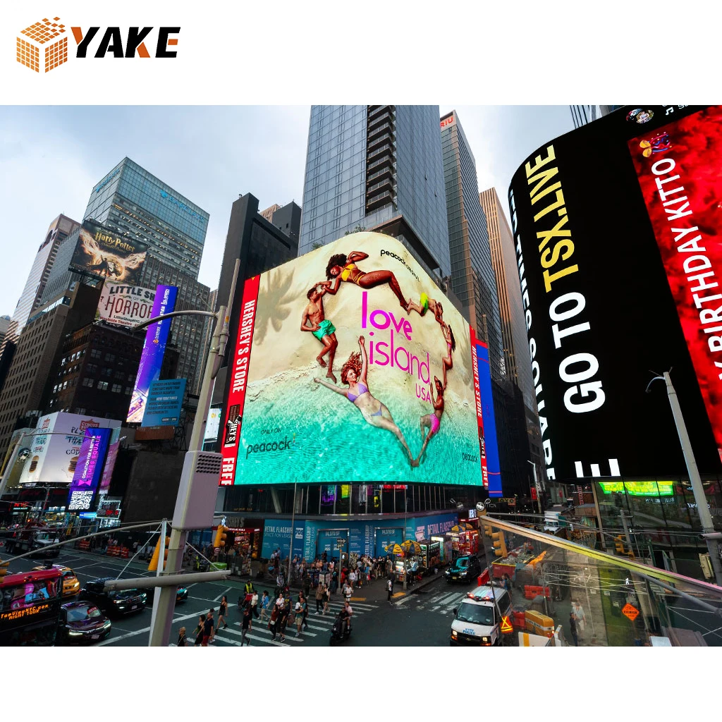 Giant Led Video Wall Led Advertising Mall Screen Outdoor Led Screen Display 3D Outside Building Commercial Digital Billboard