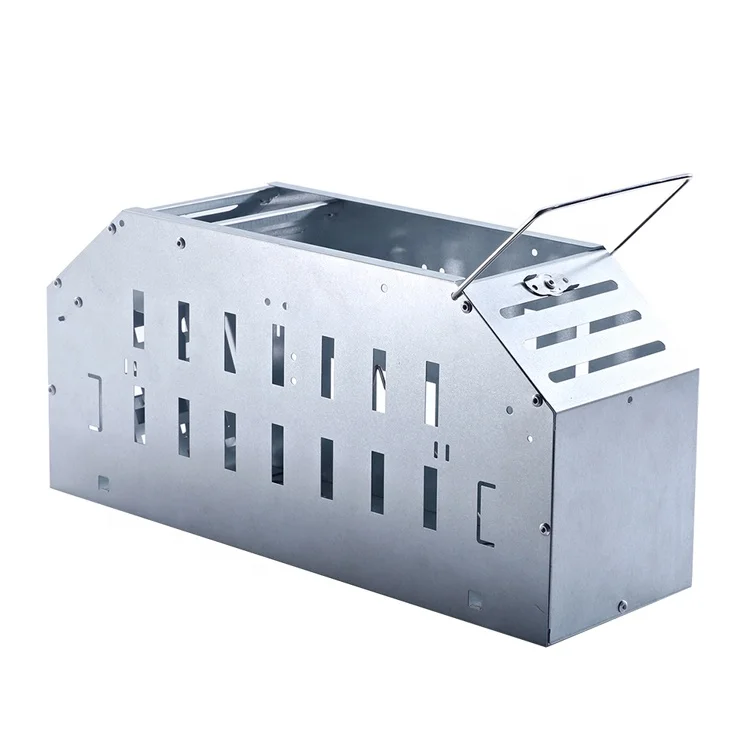 Factory custom 34*11*16cm indoor rat trap cage small live animal pest rodent mouse catcher