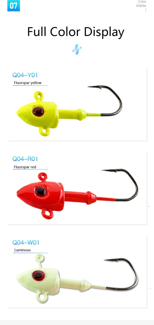 Lutac china fishing lead head jigs jig head hooks