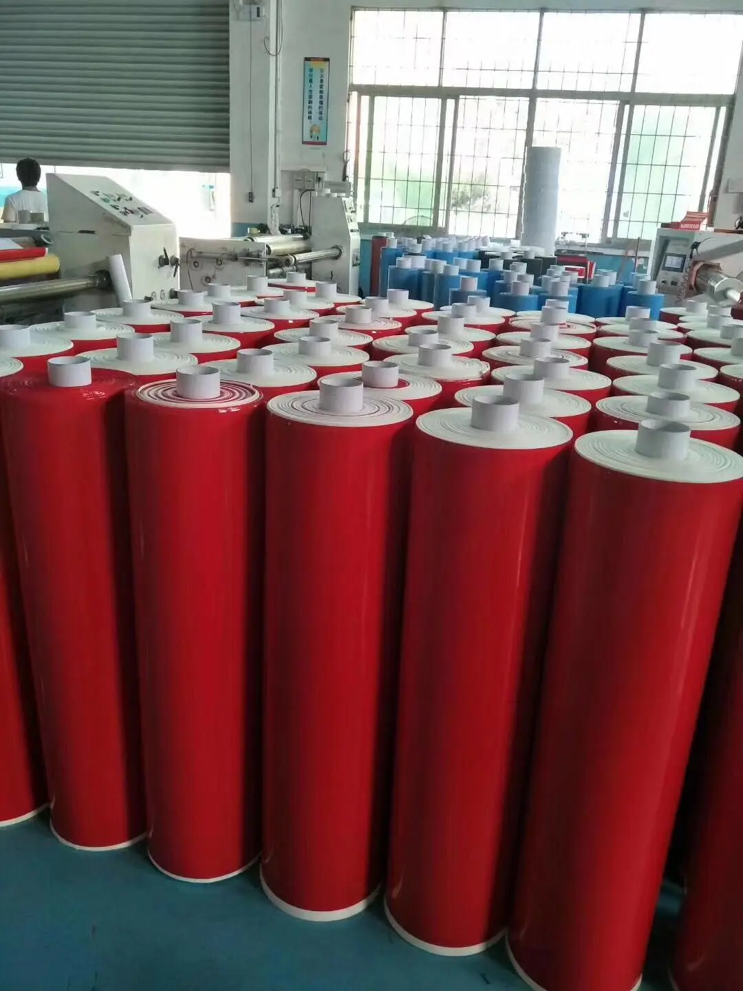 wholesale 1mm thickness double side PE foam tape white and red film self adhesive waterproof PE/EVA foam tape