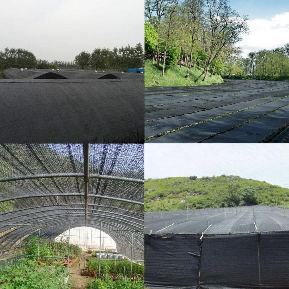 Hot 50% Sunblock Shade Cloth UV Resistant Fabric Greenhouse Plant Cover Garden Garage Sun Shade Cloth Mesh Shade