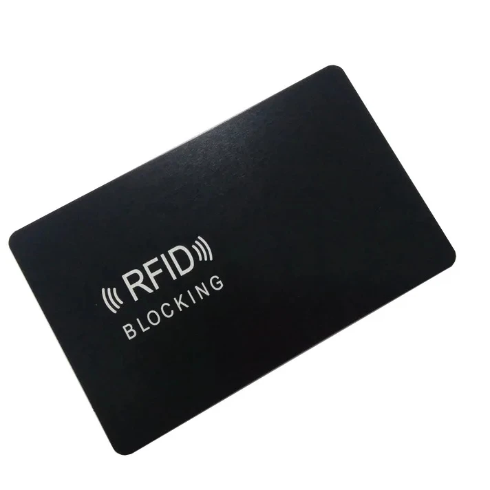 Chip Invisible Metal Smart NFC Contact and Networking Digital Business Card