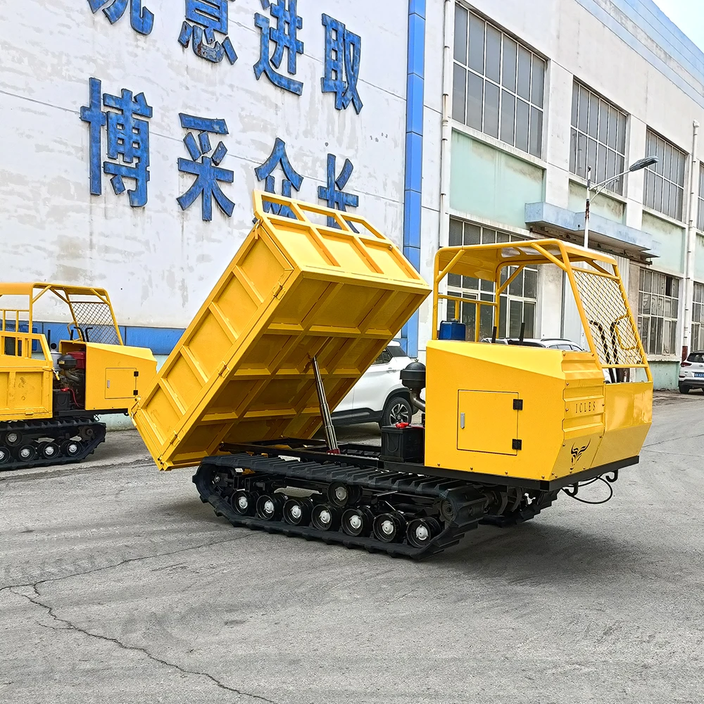 High Endurance and Stability Free Shipping Factory Outlet MINI DUMPER 3000kg Loaders Mini Tracked Crawler Dumper