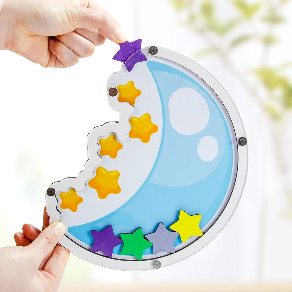 behavior reward star wooden star reward jar to helping your child establish routines skills and reward positive behavior