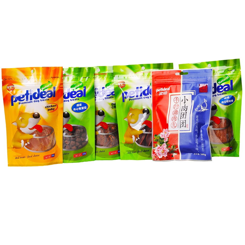 petideal brand Vitamin A Acetate & L-Carnitine + chicken slice nutritional pet snack for dog