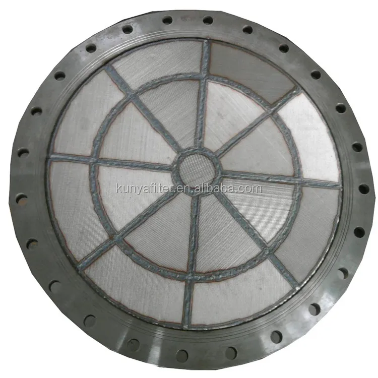 metal sintered plate filter for high temperature coal industry