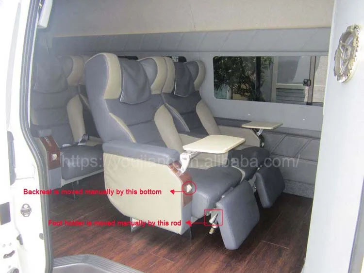 VIP bus reclining seat for big bus and van