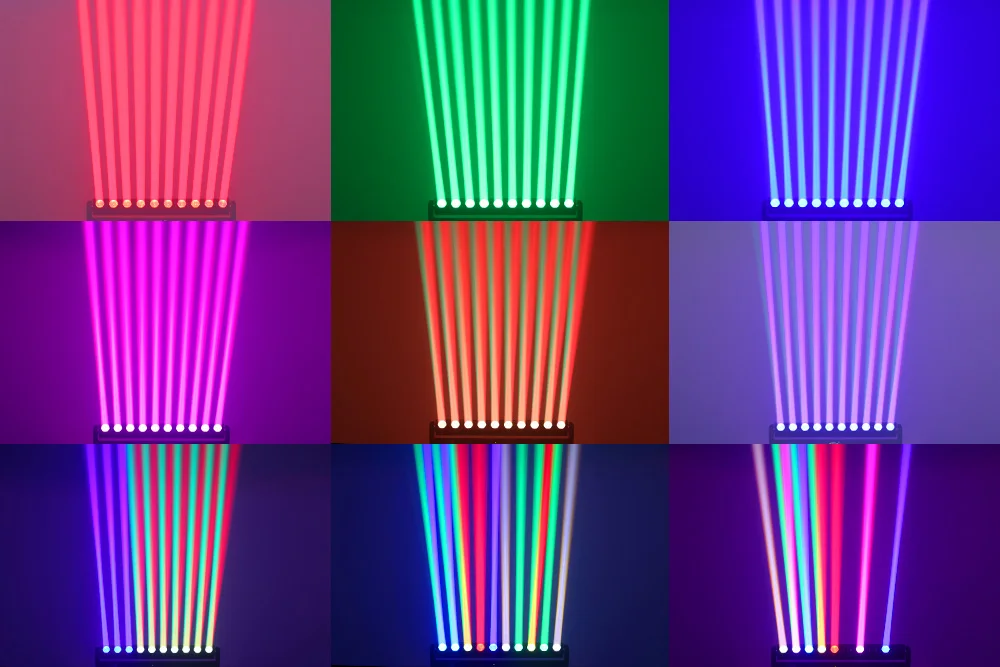 Club Disco Lights Rotating Led Pixel bar Dmx Beam bar 10x40 Watt
