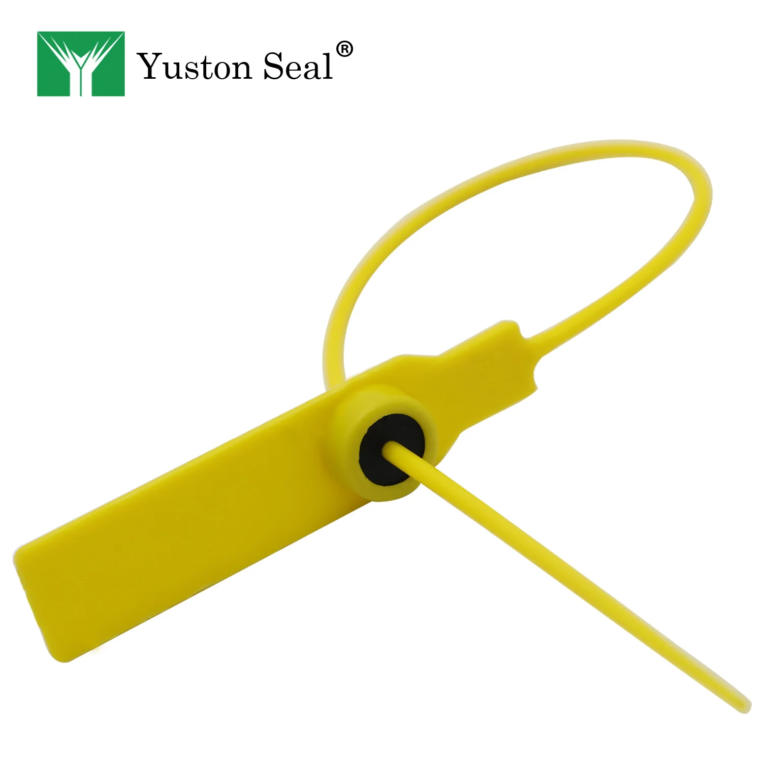 YTPS106, хорошее качество, широко используемые пластиковые герметичные метки для одежды, серийный номер штрих-кода