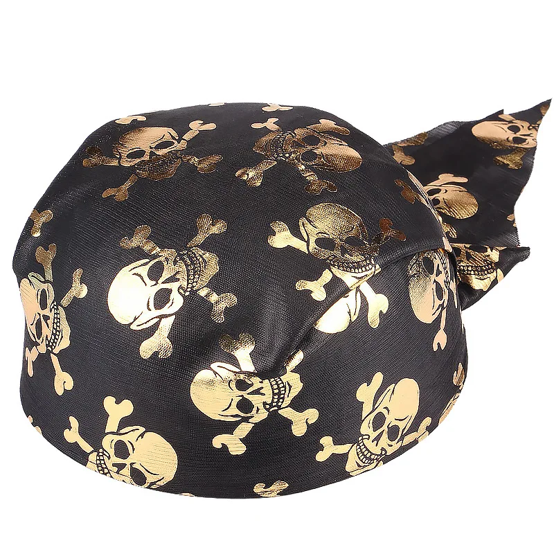 Hot Sale Adult Black Pirate Hats Factory wholesale Cool Pirate Party Knit cheap price Pirate Hats Kids