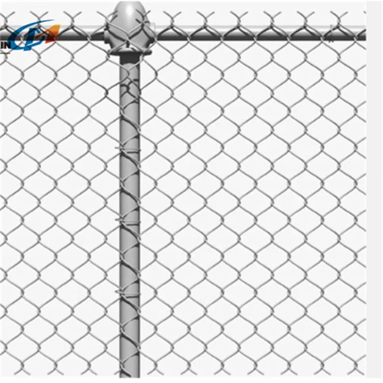 6ft Galvanized Diamond Cyclon Wire Farm Fabric Yard Fence Chain Link Wire Mesh Panels