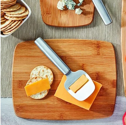 3-Piece Kitchen Cutting Board Set, Reversible Chopping Boards for Meal Prep and Serving, Charcuterie Board Set,