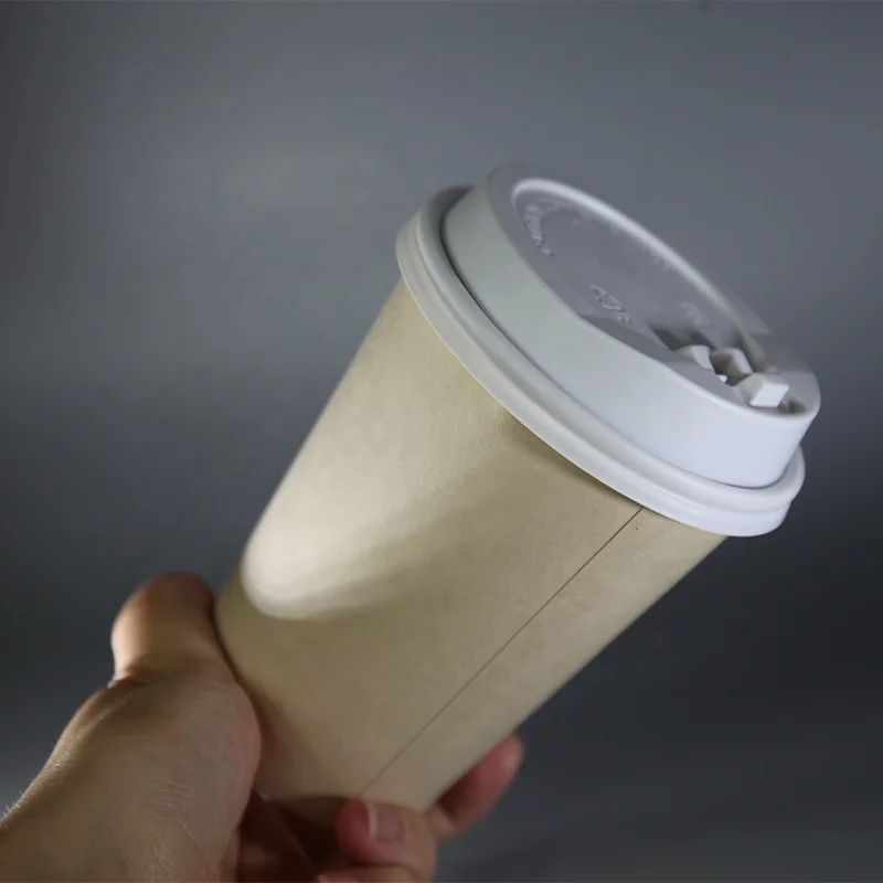 Single Wall Lipton Tea 12 Oz Size Roll Product Bamboo Coffee Paper Cup