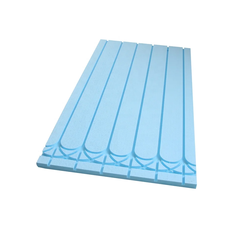 groove xps Underfloor heating and chipboard in one