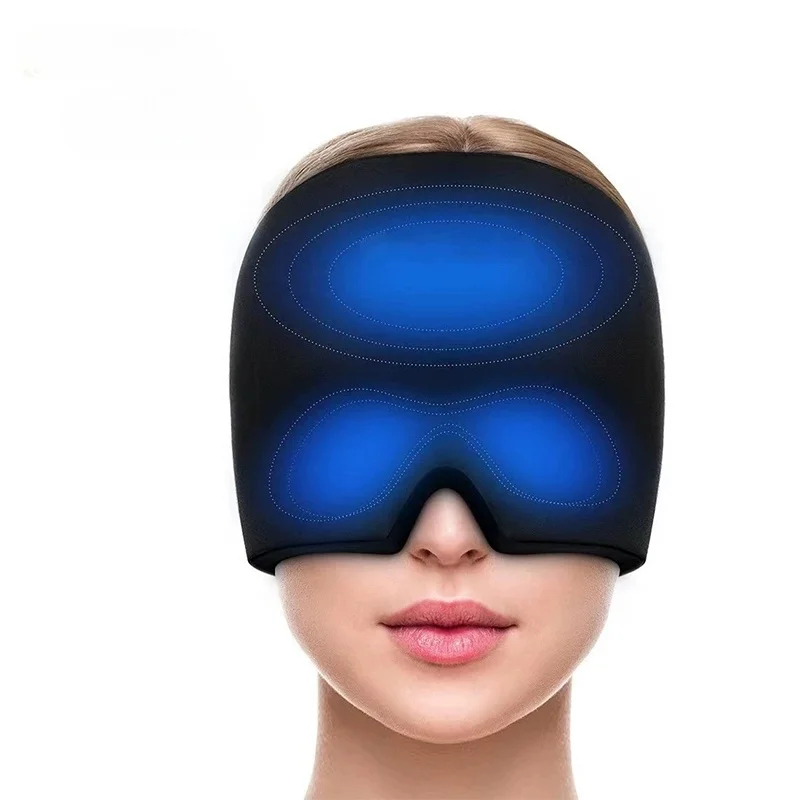 Hot Sale ice head wrap Gel Compression Hot & Cold Migraine Relief and Rehabilitation migraine relief gel cap