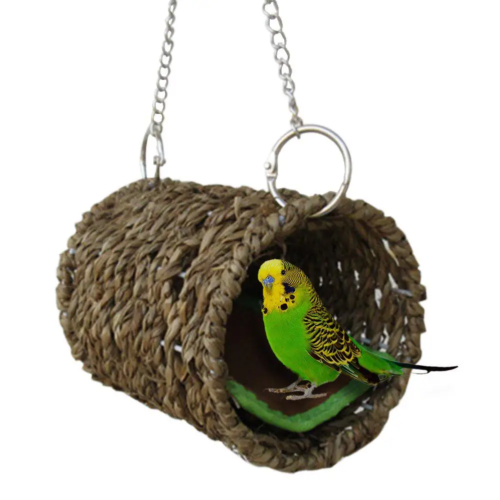 
Nest Bed Grass Tunnel Hammock Hanging Wholesale Bird Cages Bird Cage Parrot Cage Bird 